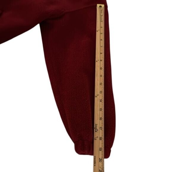 Vintage Basic Editions Red Fleece Jacket Medium - Picture 12 of 12